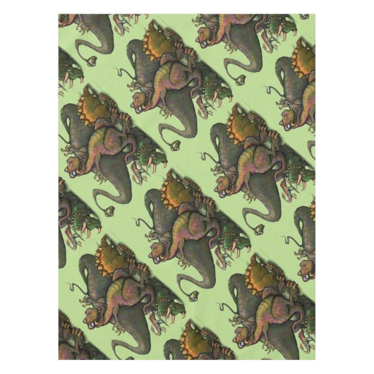 Dinosaurier Tischdecke (Vorderseite)