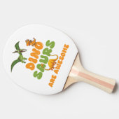 Dinosaurier Tischtennis Schläger (Seitenansicht)