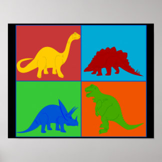 Dinosaurier Toys Poster