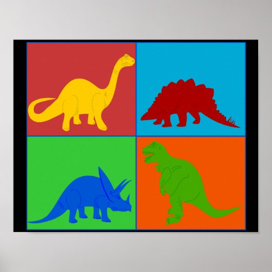 Dinosaurier Toys Poster (Vorne)