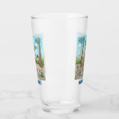 Dinosaurier treffen auf die Steinzeit Glas (Links)