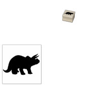 Dinosaurier Triceratops Dino Niedlich Kid's Gummistempel (Stempel)