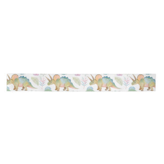 Dinosaurier Triceratops Party-Schleife Satinband