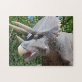 Dinosaurier Triceratops Puzzle (Horizontal)