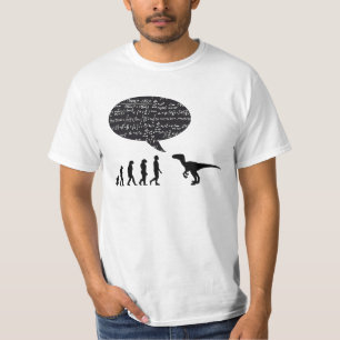 Dinosaurier trifft Mann-T - Shirt