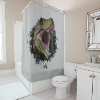 Dinosaurier Tyrannosaurus in Hole Jurassic