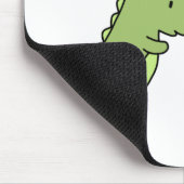 Dinosaurier umarmt mousepad (Ecke)
