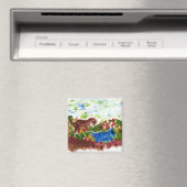 Dinosaurier- und Eselparade-Magnet Magnet (In Situ (Geschirrspüler))
