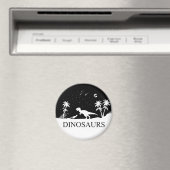Dinosaurier unter den Sternen Magnet (In Situ (Geschirrspüler))