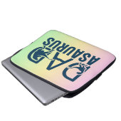 Dinosaurier Vater Vater Asaurus Dino Lover T Rex V Laptopschutzhülle (Vorne Knopf)