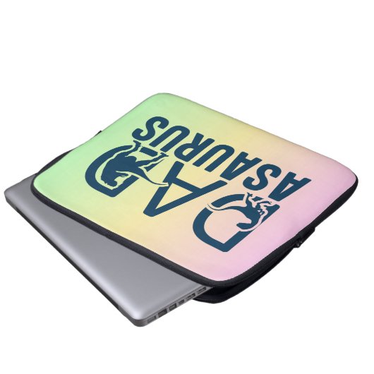 Dinosaurier Vater Vater Asaurus Dino Lover T Rex V Laptopschutzhülle (Vorne Knopf)