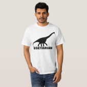 Dinosaurier VEGETARIER T - Shirt (Vorne ganz)