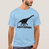 Dinosaurier VEGETARIER T - Shirt (Vorderseite)