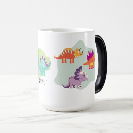 Dinosaurier Verwandlungstasse (VorderseiteRechts)