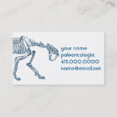 Dinosaurier-Visitenkarte Visitenkarte (Rückseite)