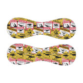 Dinosaurier Vorsichtszeichen Baseball (Paneele)