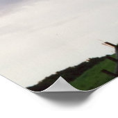 Dinosaurier wandern noch immer durch die Erde Poster (Ecke)