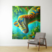 Dinosaurier Wandteppich (Beispiel)