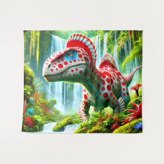 Dinosaurier Wandteppich (Vorderseite (Horizontal))