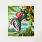Dinosaurier Wandteppich (Vorderseite)