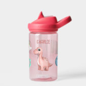 Dinosaurier Wasserflasche, Kinder Niedliches Dino Trinkflasche (Links)