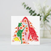 Dinosaurier Weihnachten (Stehend Vorderseite)