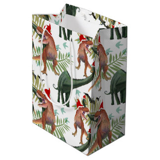 Dinosaurier Weihnachten Mittlere Geschenktüte