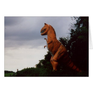 Dinosaurier, welche die Erde durchstreifen