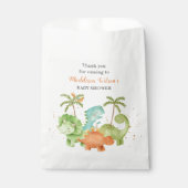 Dinosaurier Wild Baby Shower Fevor Bag Geschenktütchen (Vorderseite)
