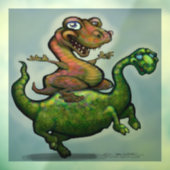 Dinosaurier Window Cling Fensteraufkleber (Blatt 3)