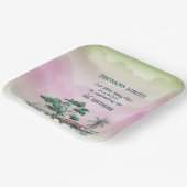 Dinosaurier Wollte den ersten Geburtstag des Babys Pappteller (Gewinkelt)