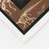 Dinosaurier World Fleecedecke (Ecke)