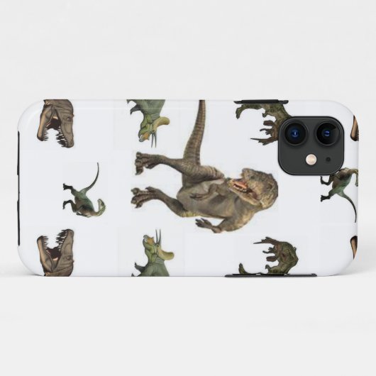 Dinosaurier Wrapping Paper Case-Mate iPhone Hülle (Rückseite (Horizontal))