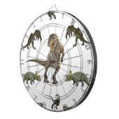 Dinosaurier Wrapping Paper Dartscheibe (Vorderseite rechts)