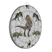 Dinosaurier Wrapping Paper Dartscheibe (Vorderseite Links)