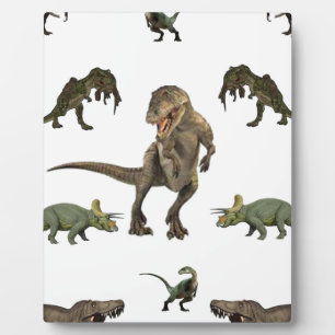 Dinosaurier Wrapping Paper Fotoplatte