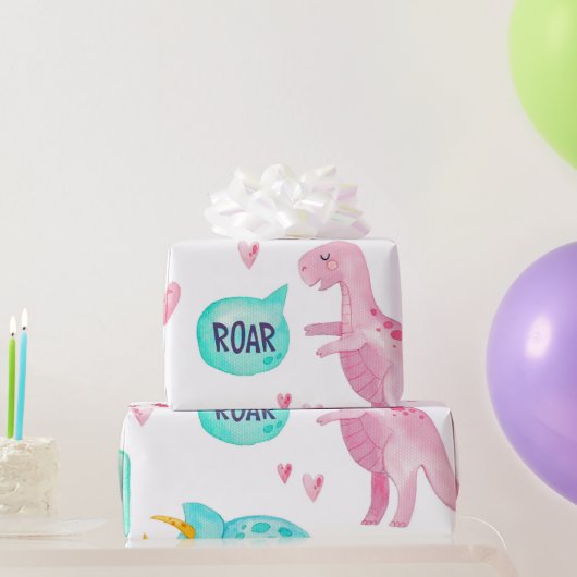 Dinosaurier Wrapping Paper Geschenkpapier (Partygeschenke)