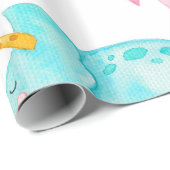 Dinosaurier Wrapping Paper Geschenkpapier (Rolleneckpunkt)