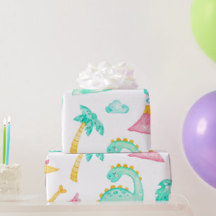 Dinosaurier Wrapping Paper Geschenkpapier
