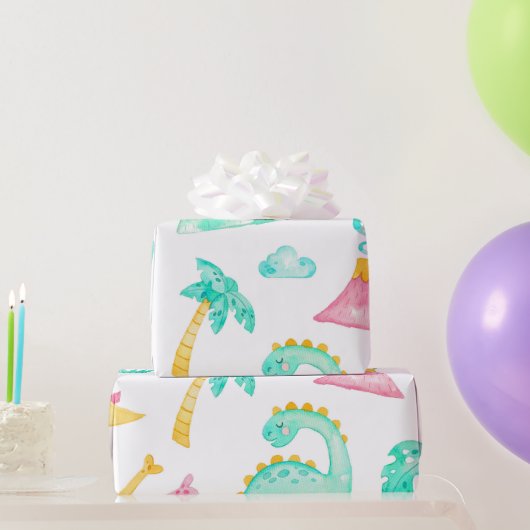 Dinosaurier Wrapping Paper Geschenkpapier (Partygeschenke)
