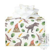 Dinosaurier Wrapping Paper Geschenkpapier
