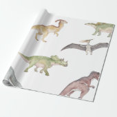 Dinosaurier Wrapping Paper Geschenkpapier (Ungerollt)