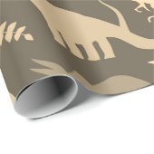 Dinosaurier Wrapping Paper Geschenkpapier (Rolleneckpunkt)