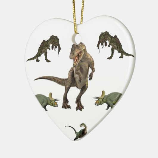 Dinosaurier Wrapping Paper Keramikornament (Links)