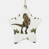 Dinosaurier Wrapping Paper Keramikornament (Rechts)
