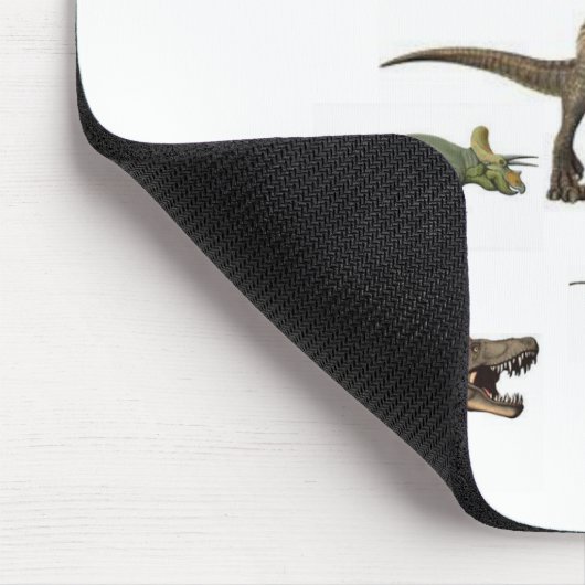 Dinosaurier Wrapping Paper Mousepad (Ecke)