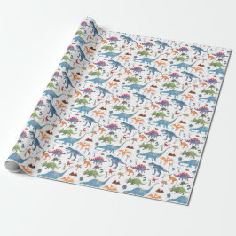 Dinosaurier Wrapping Paper von Popobell Geschenkpapier