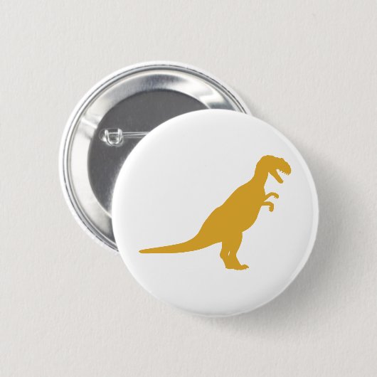 Dinosaurier Yellow Button (Vorne & Hinten)