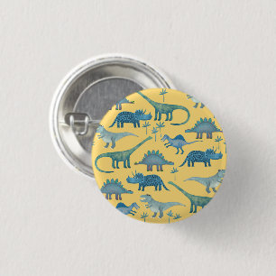 Dinosaurier Yellow Button
