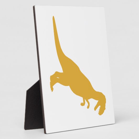 Dinosaurier Yellow Fotoplatte (Seite)